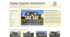 Desktop Screenshot of eamonscanlon-properties.com