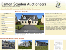 Tablet Screenshot of eamonscanlon-properties.com